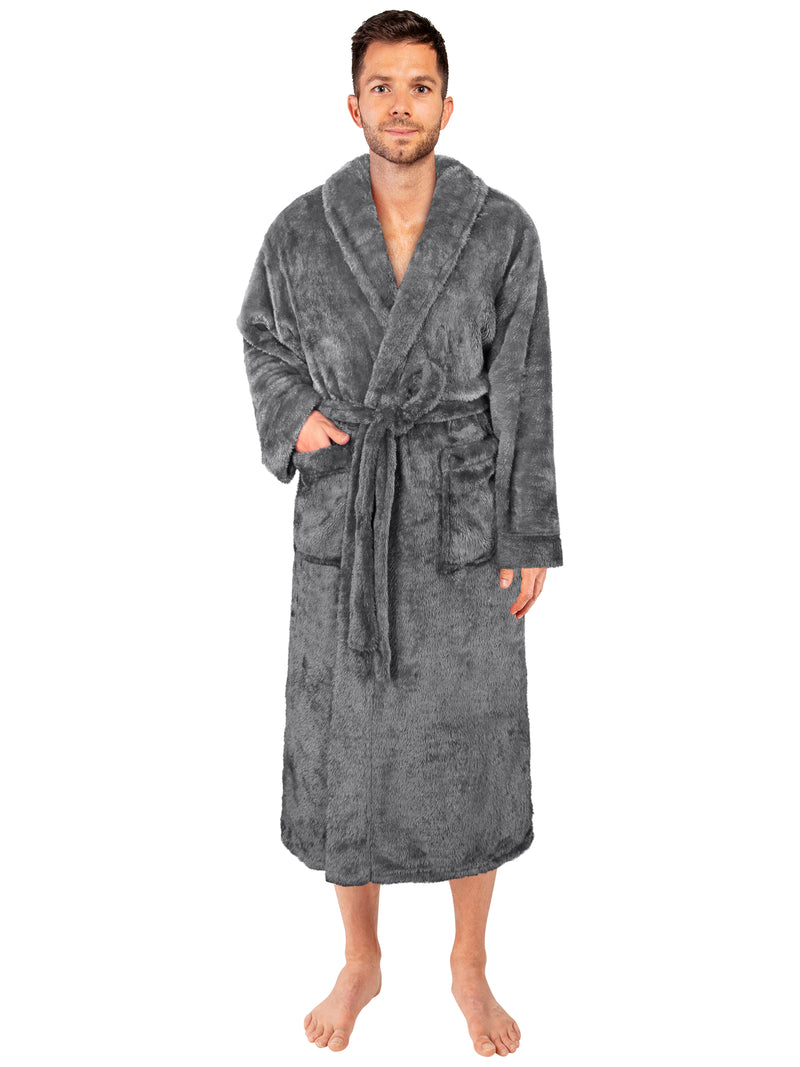 Men's Sherpa Fluffy Robe