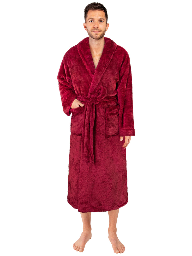 Men's Sherpa Fluffy Robe