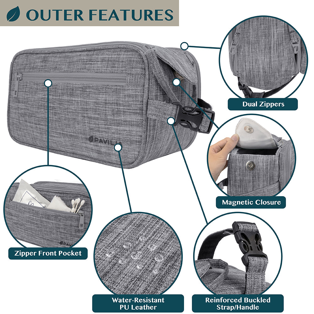 Men's Classic Dopp Kit Toiletry Bag