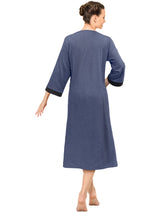 Women's Jersey Housecoat Zipper Robe