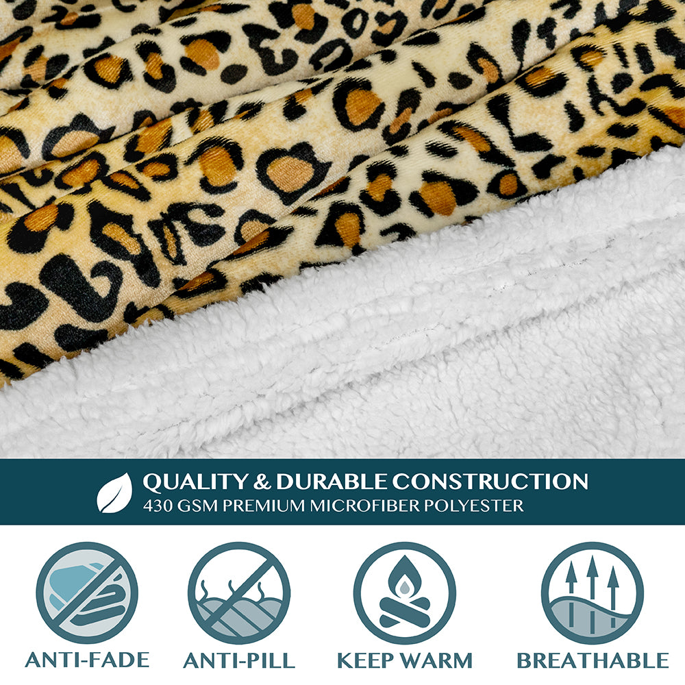 Blanket with Sleeves - Patch Pocket