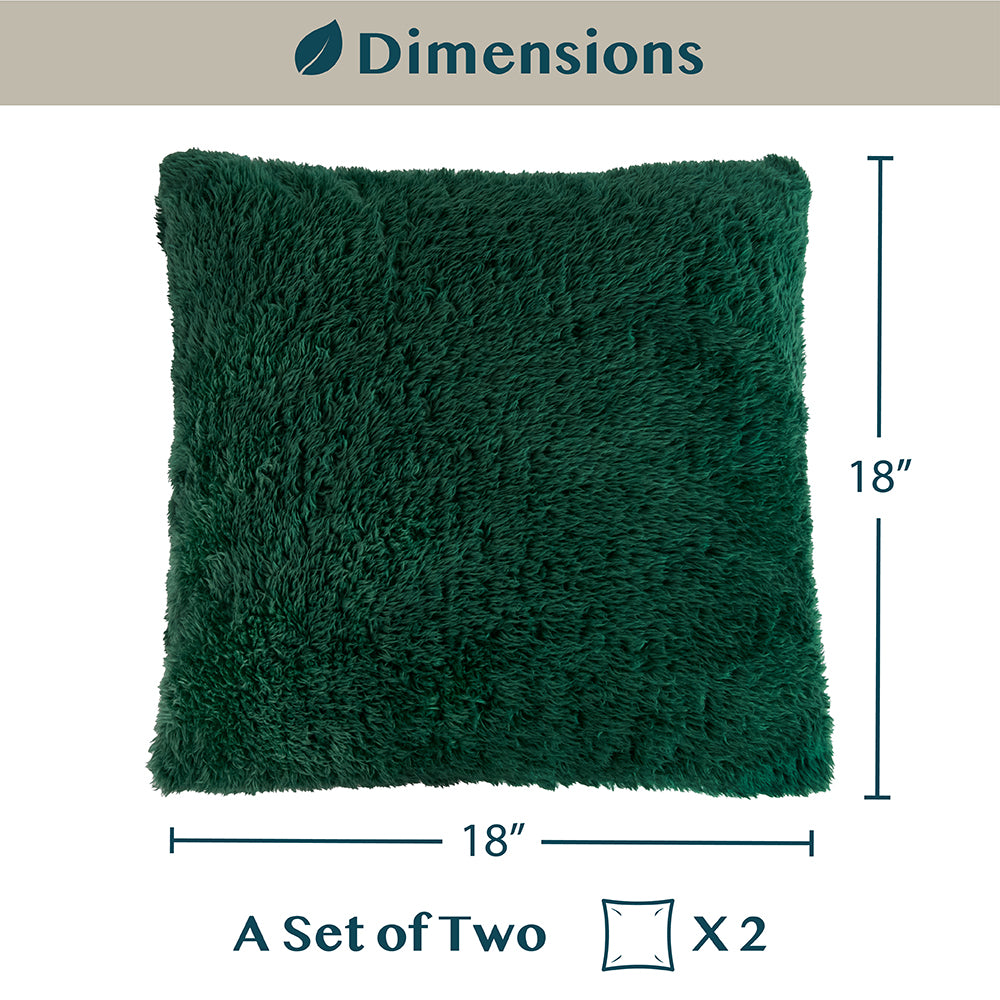 Sherpa Fleece Pillow Cover - Set of 2