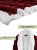 Men's Premium Sherpa Fleece Robe