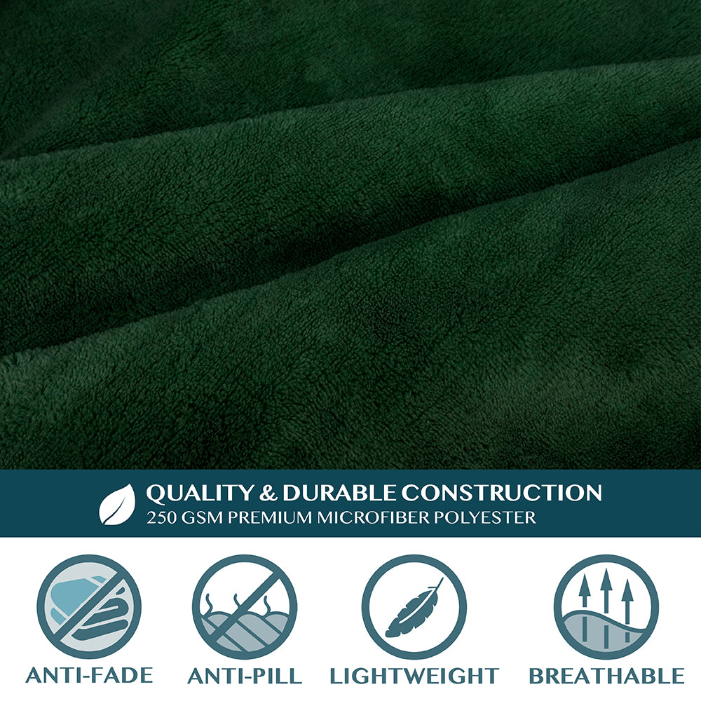 Blanket with Sleeves - Patch Pocket