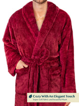 Men's Sherpa Fluffy Robe