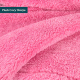 Pom Pom Fringe Sherpa Throw Blanket