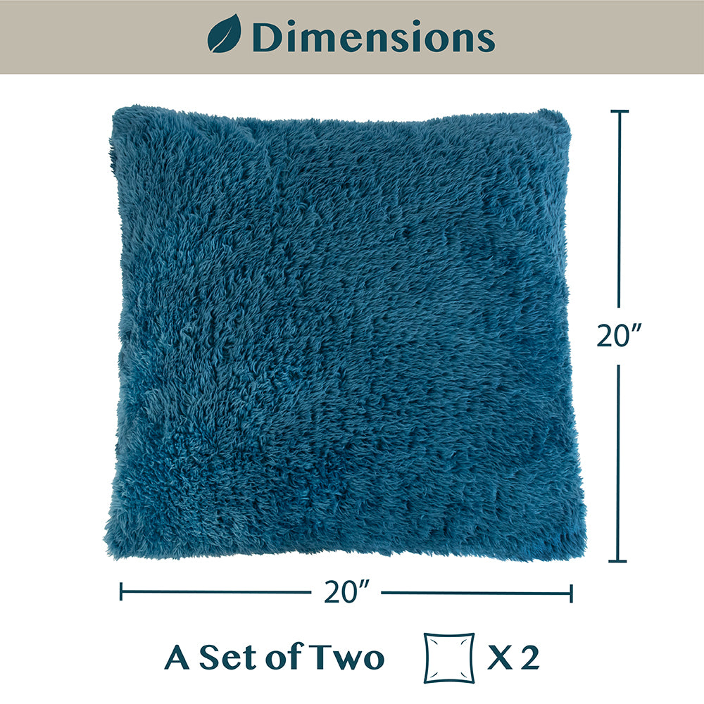 Sherpa Fleece Pillow Cover - Set of 2