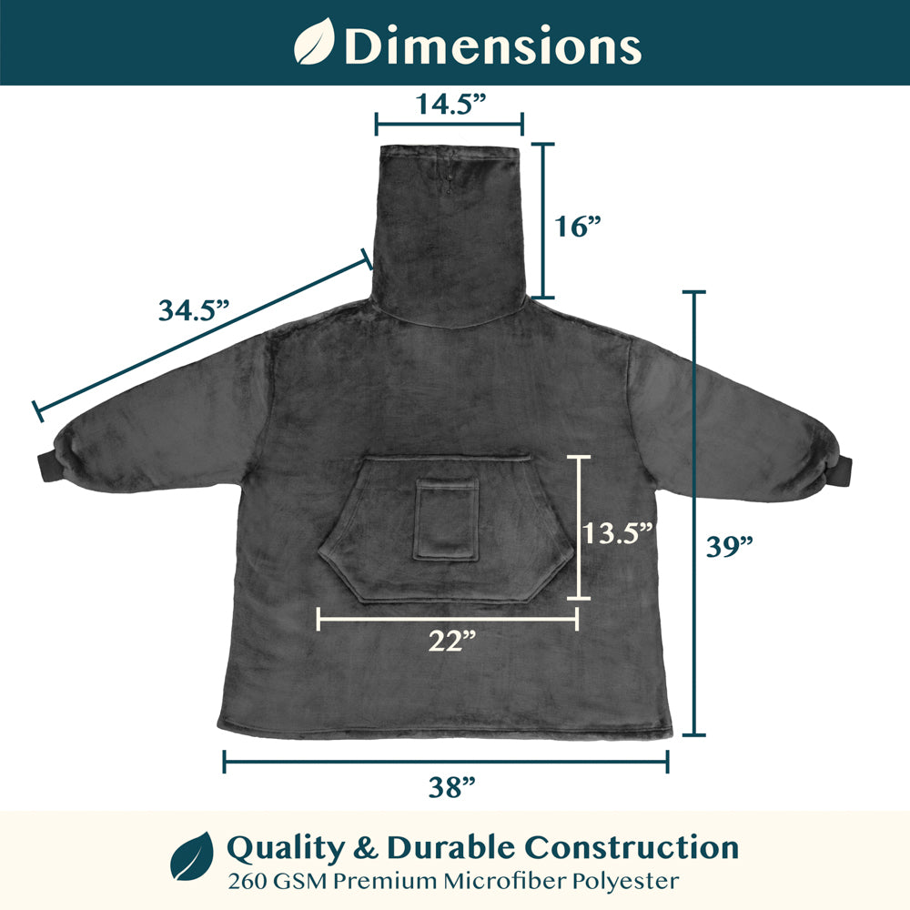 Neck Warmer Sweatshirt Hoodie Blanket