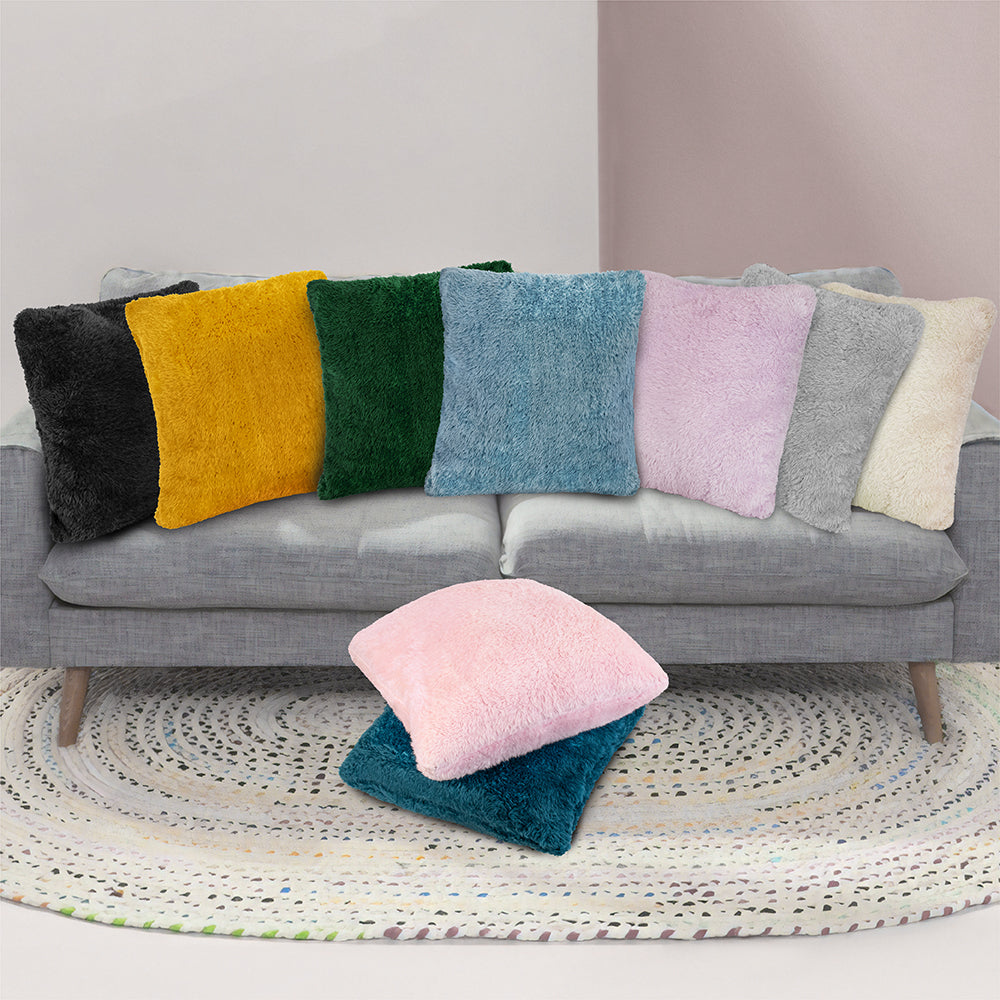 Sherpa Fleece Pillow Cover - Set of 2