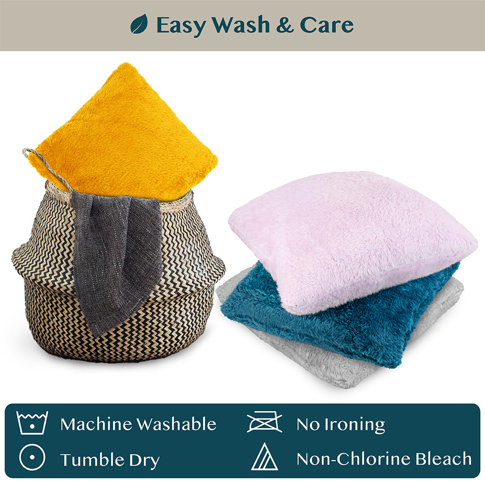 Sherpa Fleece Pillow Cover - Set of 2