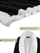 Men's Premium Sherpa Fleece Robe