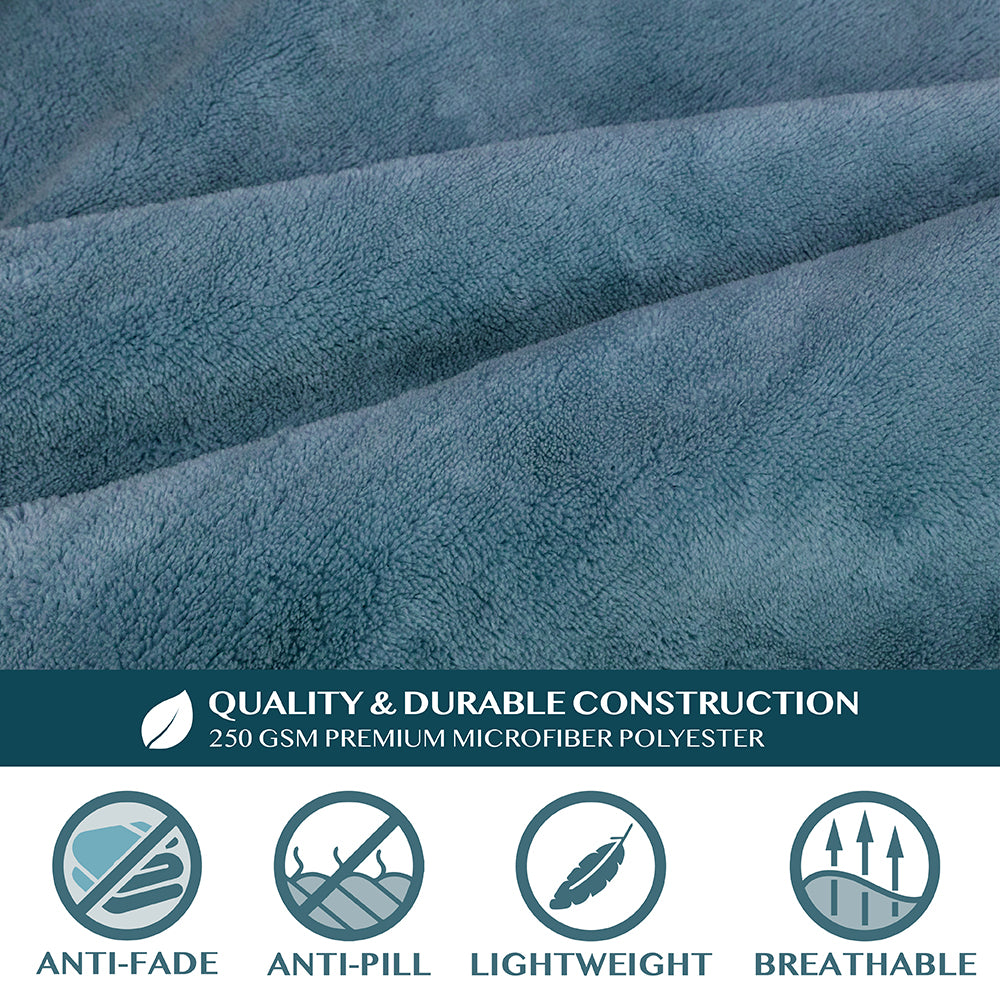Blanket with Sleeves - Patch Pocket