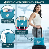 Wearable Fleece Travel Blanket Pillow