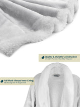 Men's Premium Sherpa Fleece Robe