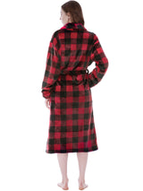 Women's Checkered Robe