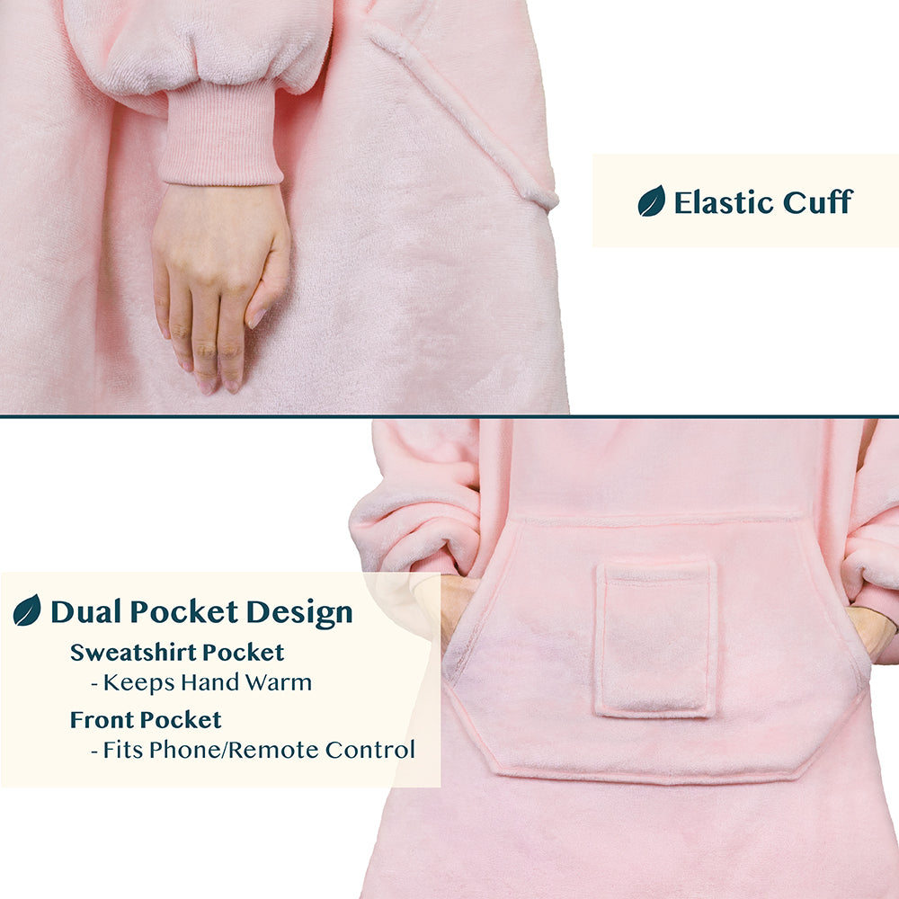 Neck Warmer Sweatshirt Hoodie Blanket