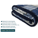 Waterproof Sherpa Throw Blanket