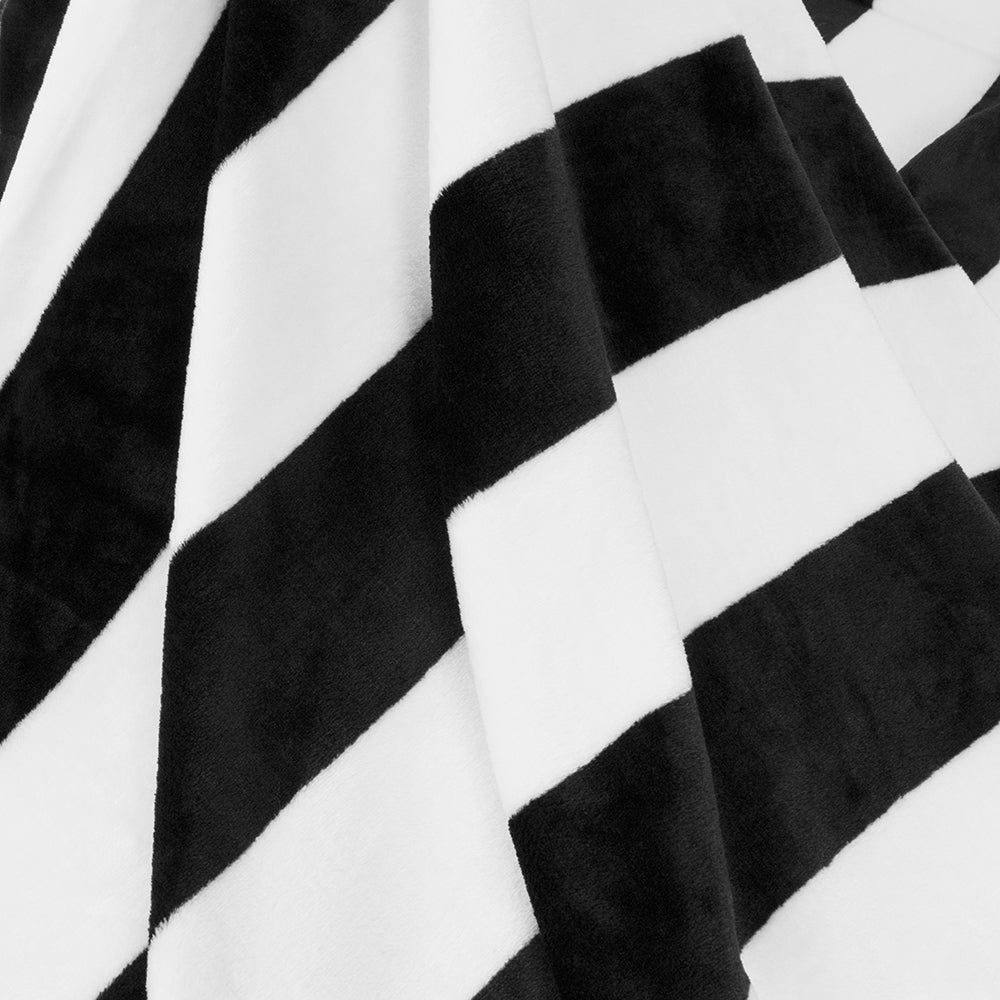Striped Fleece Blanket