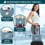 Airplane Fleece Travel Blanket Pillow