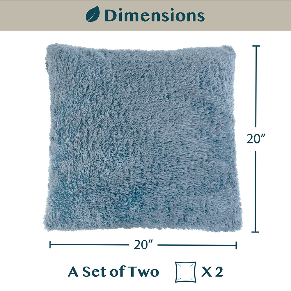 Sherpa Fleece Pillow Cover - Set of 2