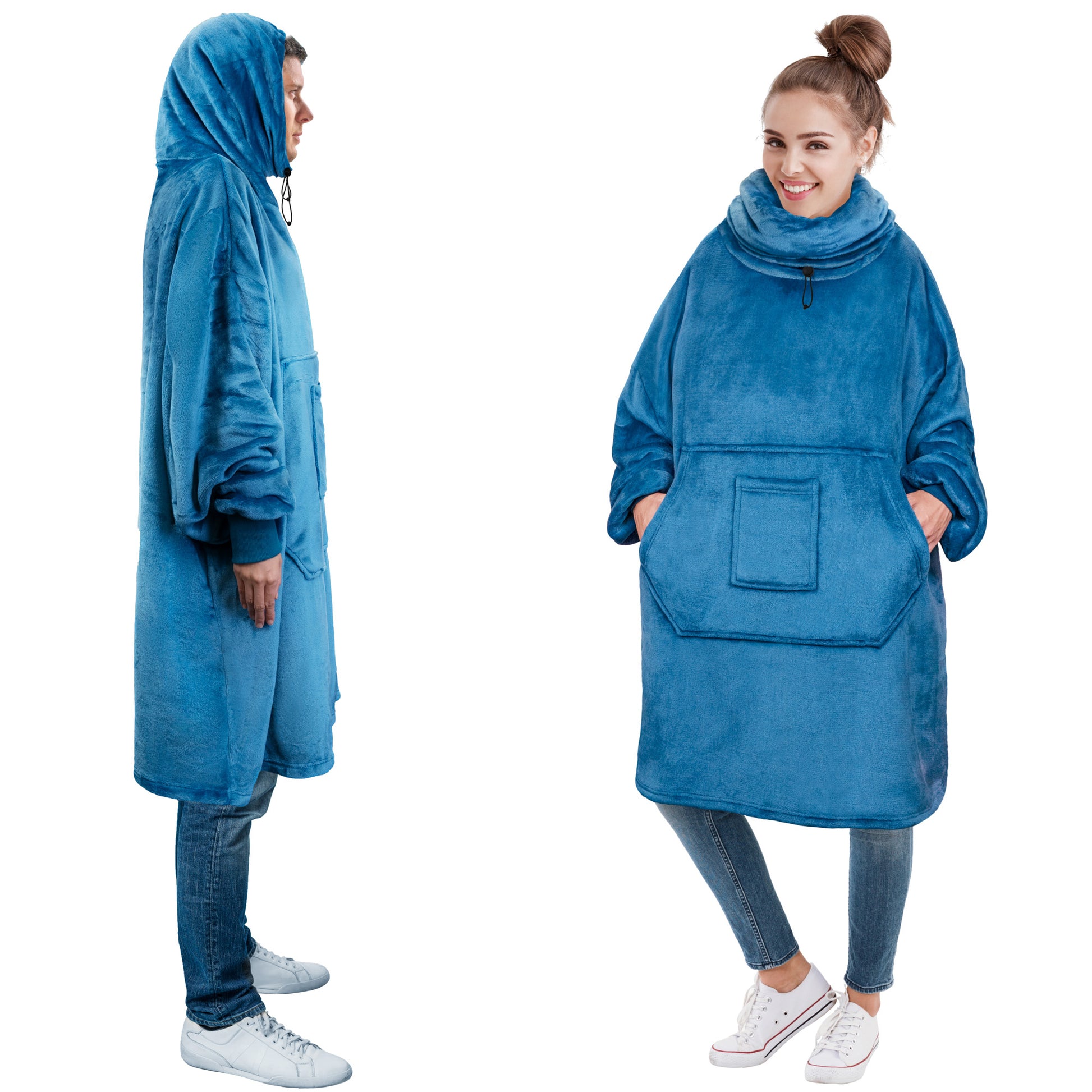 Neck Warmer Sweatshirt Hoodie Blanket