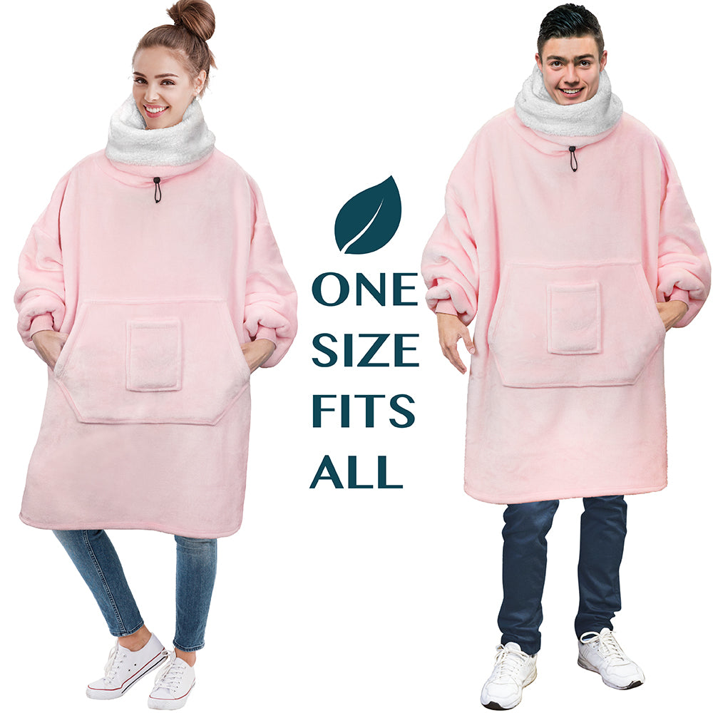 Neck Warmer Sweatshirt Hoodie Blanket