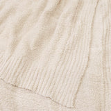 Buttery Soft Fluffy Knit Blanket