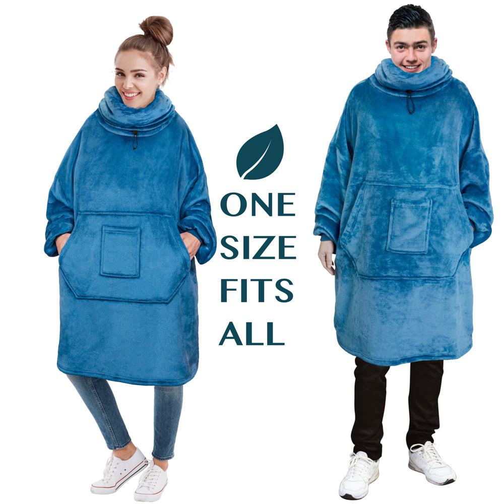 Neck Warmer Sweatshirt Hoodie Blanket