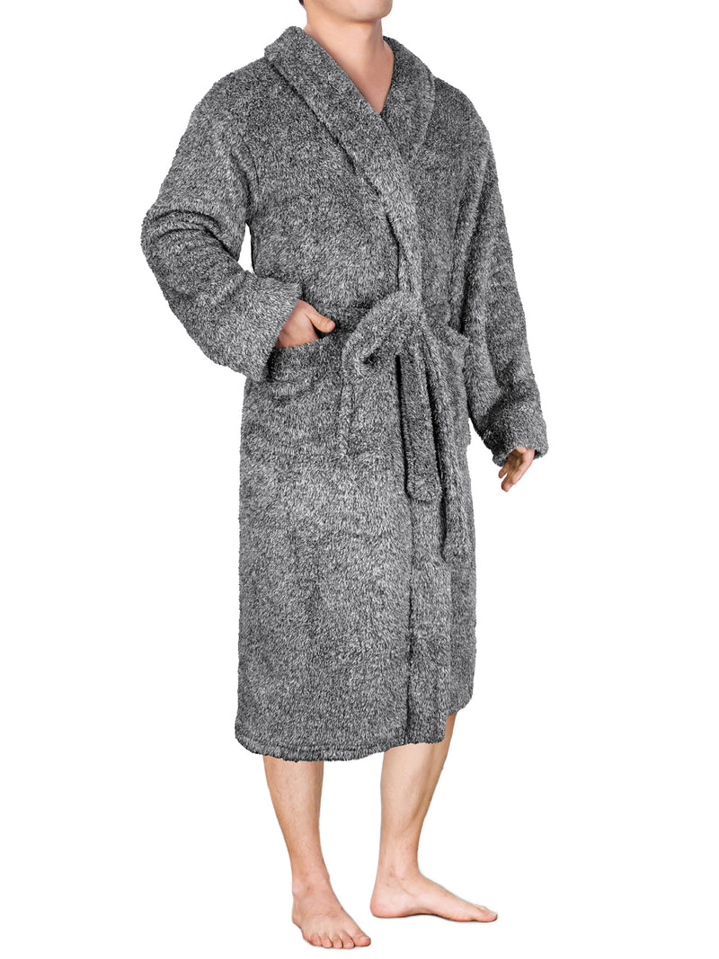 Men's Sherpa Fluffy Robe
