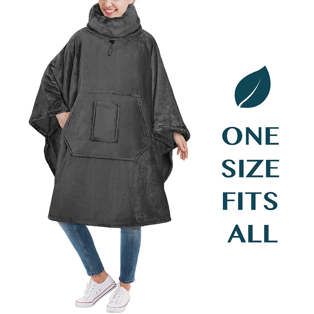 Pavilia angel online wrap hooded blanket
