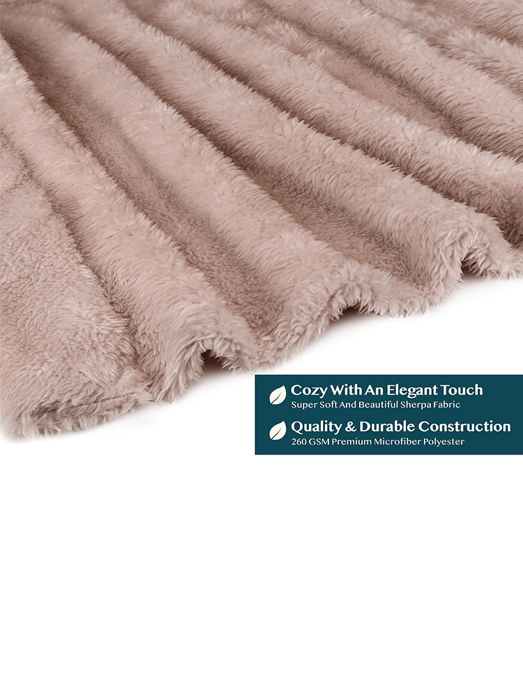Women's Sherpa Housecoat Zipper Robe