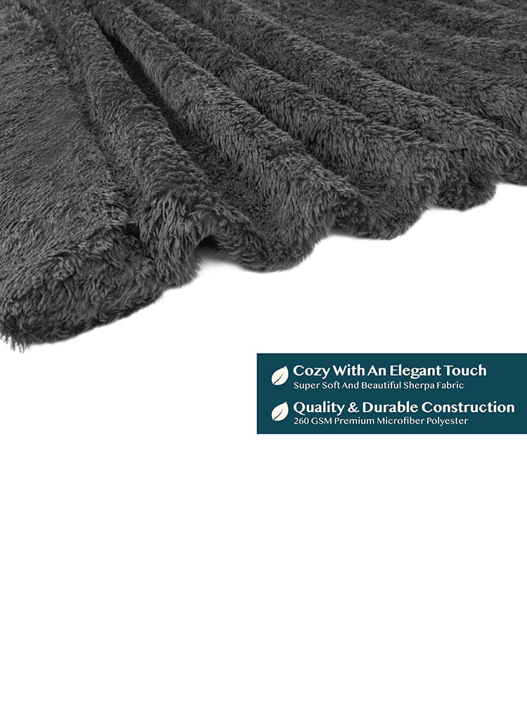 Women's Sherpa Housecoat Zipper Robe