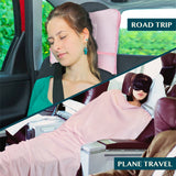 Airplane Fleece Travel Blanket Pillow