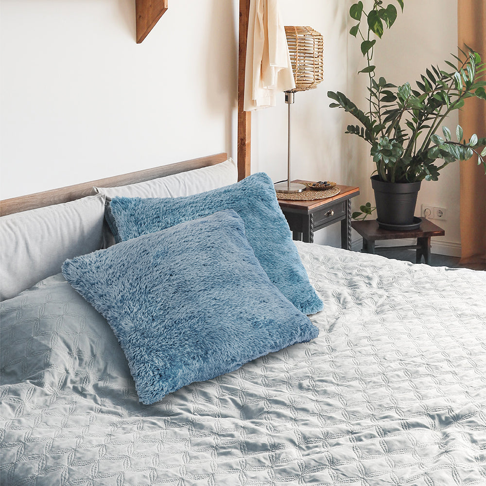 Sherpa Fleece Pillow Cover - Set of 2