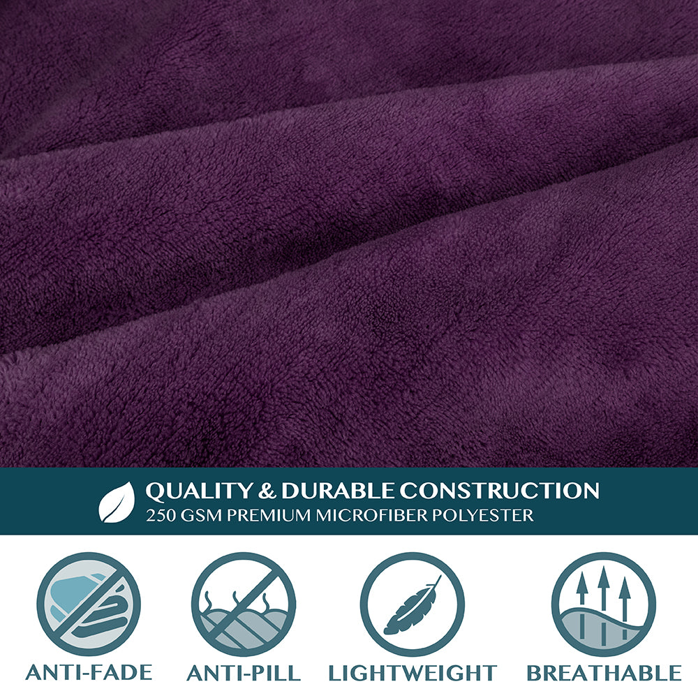 Blanket with Sleeves - Patch Pocket