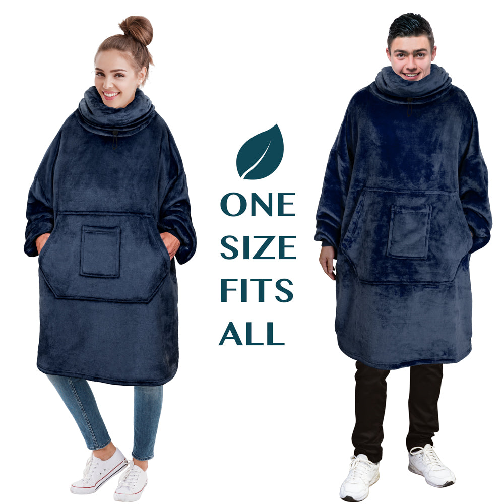 Neck Warmer Sweatshirt Hoodie Blanket
