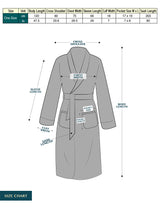 Men's Checkered Robe with Hood
