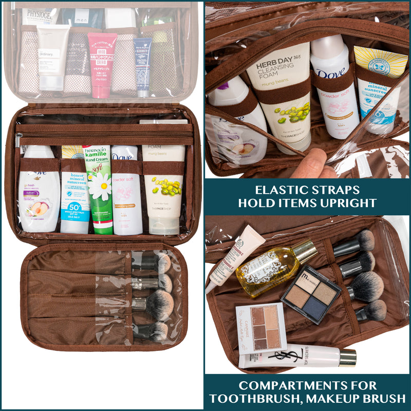 Deluxe Hanging Toiletry Organizer Bag