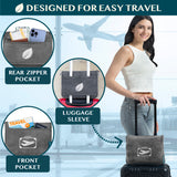 Airplane Fleece Travel Blanket Pillow