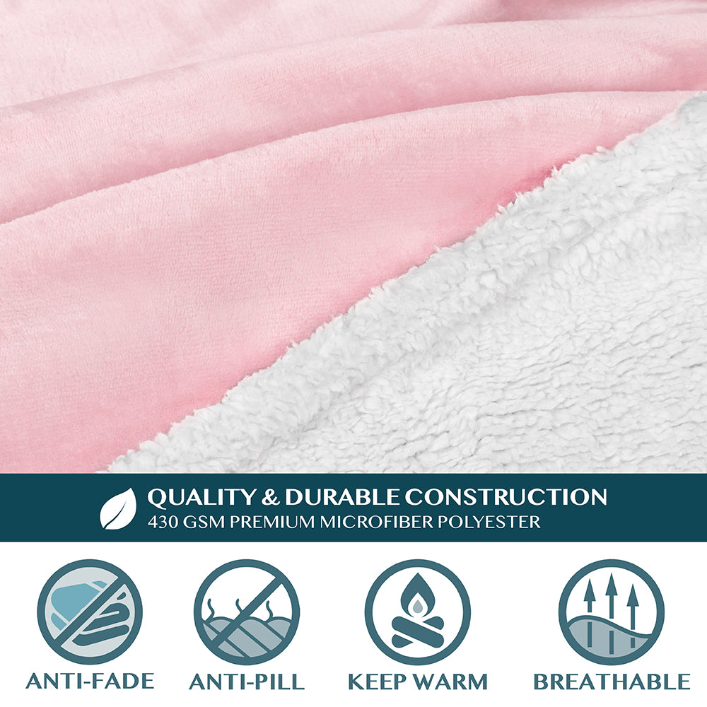 Blanket with Sleeves - Kangaroo Pocket