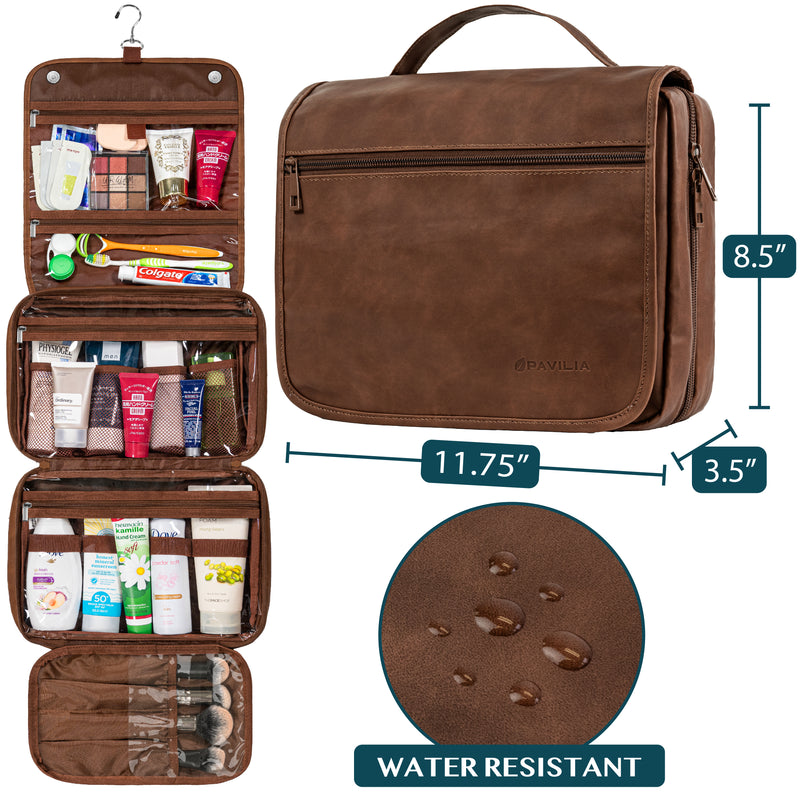 Deluxe Hanging Toiletry Organizer Bag