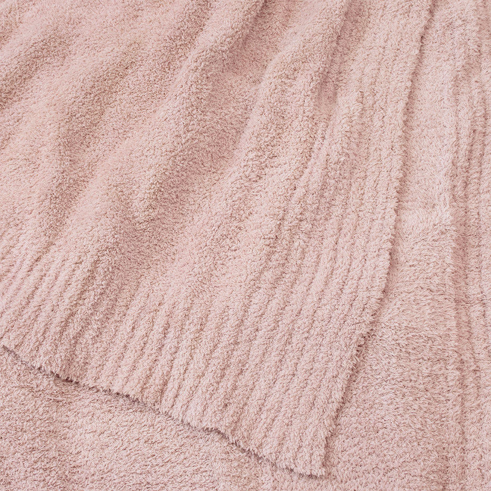Buttery Soft Fluffy Knit Blanket