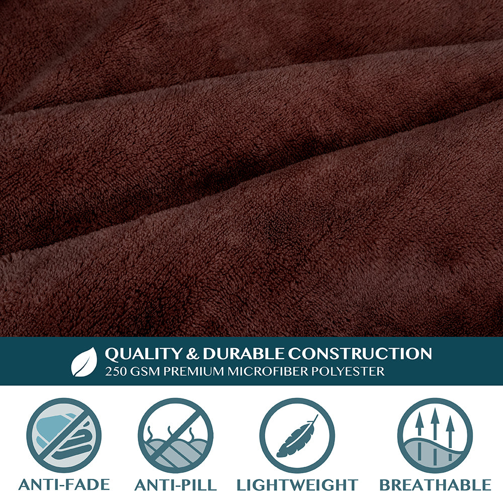 Blanket with Sleeves - Patch Pocket
