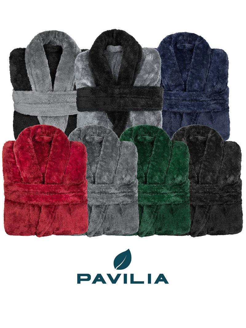 Men's Sherpa Fluffy Robe