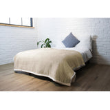 Melange Sherpa Fleece Throw Blanket
