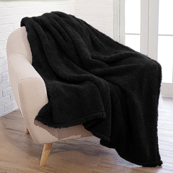 Plush Shaggy Sherpa Blanket