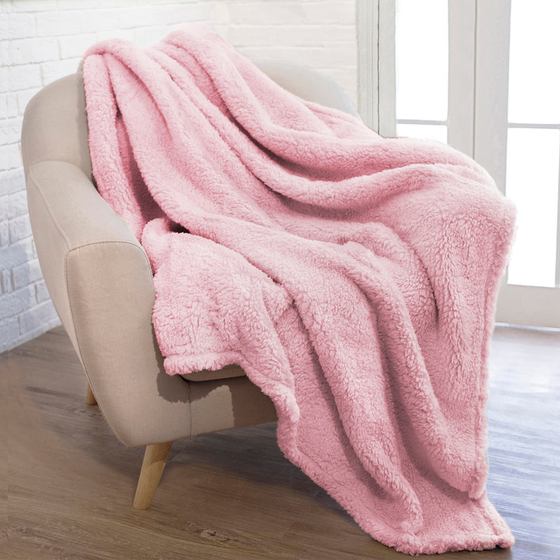 Plush Shaggy Sherpa Blanket