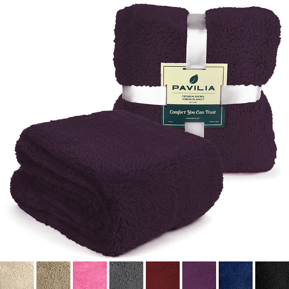 Plush Shaggy Sherpa Blanket