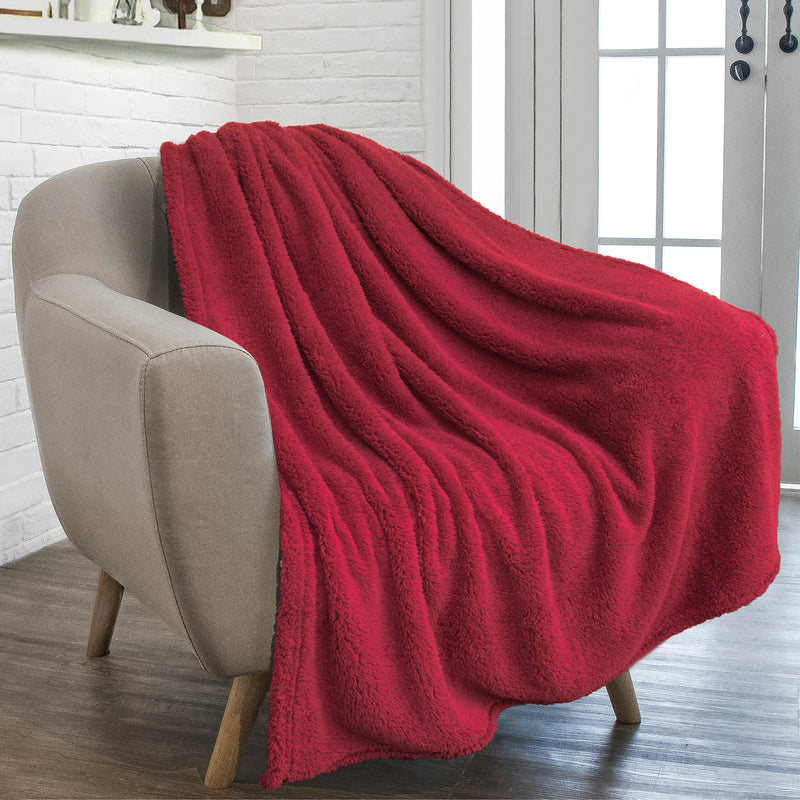 Plush Shaggy Sherpa Blanket