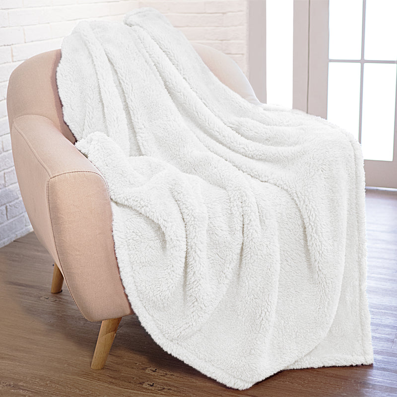 Plush Shaggy Sherpa Blanket